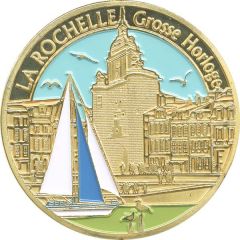 Jeton touristique - Souvenir et Patrimoine - La Rochelle - Grosse Horloge