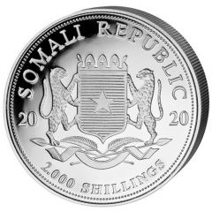 2000 Shillings Elephant