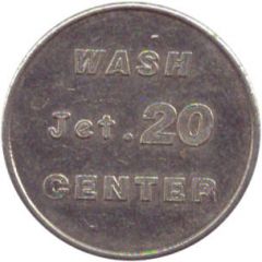 Car Wash Token - Wash jet. 20 center