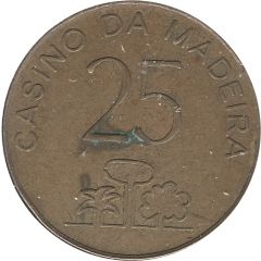 25 Escudos - Casino da Madeira Funchal, Madère