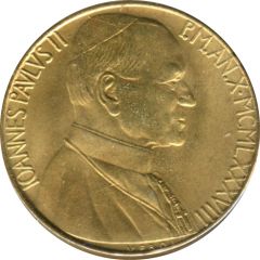 200 Lire - Ioannes Paulus II Adam's Creation