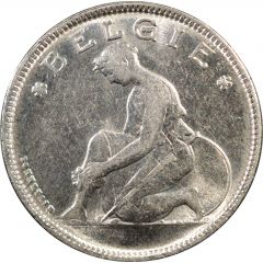 2 Francs Dutch text