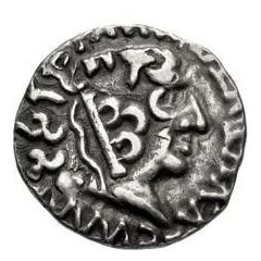 1 Drachm - Gautamiputra Satakarni Overstruck Type, Nahapana
