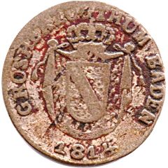 3 Kreuzers - Charles II Louis Frederick