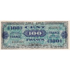 100 Francs - Treasury