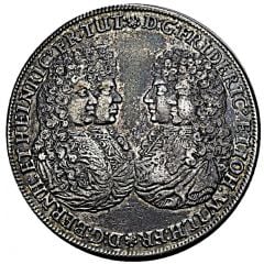 1 Thaler - Frederick II John William Allegiance of Gotha