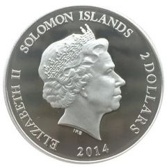 2 Dollars - Elizabeth II Statue of Zeus