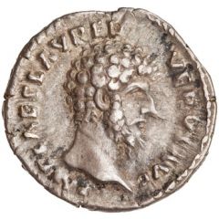 Denarius - Lucius Verus CONCORD AVG COS II, Concordia