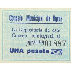 1 Peseta Agres