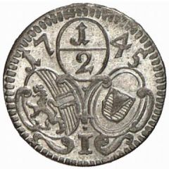1/2 Kreuzer - Jakob Ernst von Liechtenstein