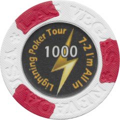 Poker Chip - Lightning Poker Tour 1000