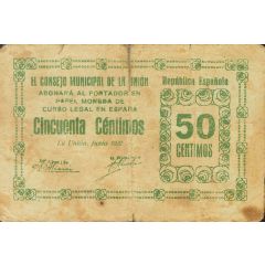 50 Céntimos La Unión