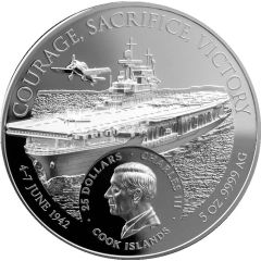 25 Dollars - Charles III Battle of Midway