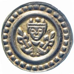 Denier Bracteate - Conrad IV Ulm mint