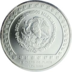10 000 Pesos Piedra de Tizoc - 5 oz Silver Bullion