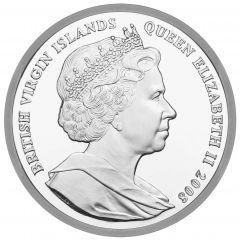 30 Dollars - Elizabeth II Queen Elizabeth I - Armada, Silver 5oz
