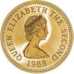 1 Pound - Elizabeth II Trinity, Gold Proof