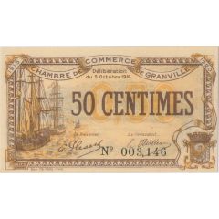 50 Centimes - Chambre de Commerce de Granville 50