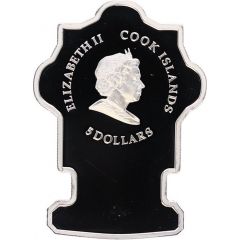 5 Dollars - Elizabeth II 5th Year of Pope Benedict XVI`s Pontificate