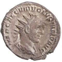 Antoninianus - Volusianus VIRTVS AVGG, Virtus