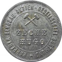 2 Mark - Dortmund Zeche Hugo Harpener Bergbau-Aktien-Gesellschaft