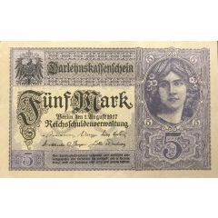 5 Mark Darlehnskassenschein