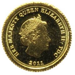 1/2 Crown - Elizabeth II Aureus
