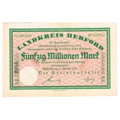 50 000 000 Mark Kreissparkasse