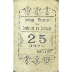 25 Céntimos Castellar de Santiago