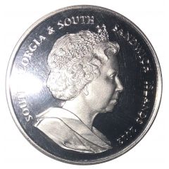 2 Pounds - Elizabeth II King Penguin