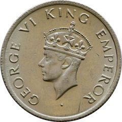 1/2 Rupee - George VI