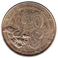 Monnaie de Paris Tourist Token - Disneyland Paris 2013