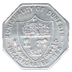 1 Penny - Dunedin Corporation Tramways