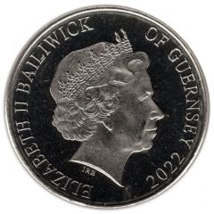 10 Pence - Elizabeth II Small Tortoiseshell, Colourised