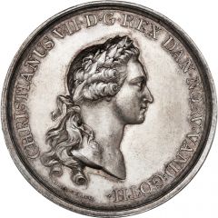 Medal - Coronation of King Christian VII
