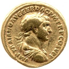 Aureus - Trajan S P Q R OPTIMO PRINCIPI, Jupiter and Victory