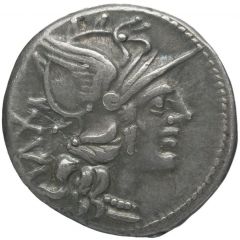 Denarius C. Valerius Flaccus, FLAC C•V͡A͡L•C•F ROMA