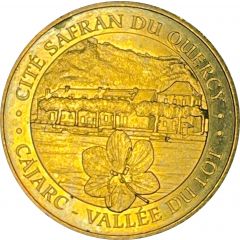 Jeton touristique - Monnaie de Paris - Cité Safran du Quercy - Cajarc