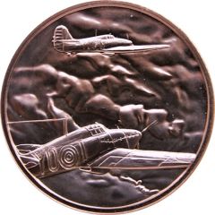 Medal - Canada Remembers We Flew with the Heroic Few