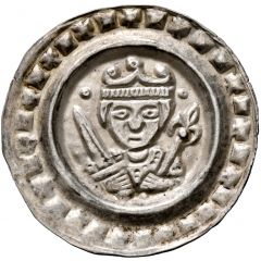 Denier Bracteate - Conrad IV Ulm mint