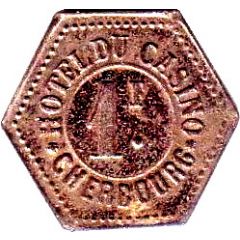 1 Franc - Hotel du Casino Cherbourg