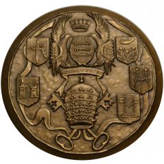 médaille bicentenaire chambre de commerce et d`industrie d`Avignon et de Vaucluse