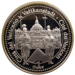 1 oz Silver Swiss Guard - Vatican