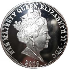 5 Pounds - Elizabeth II Queen Elizabeth`s and Prince Philip`s Birthdays