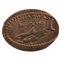 Elongated Coin - Deep Sea World Scotland