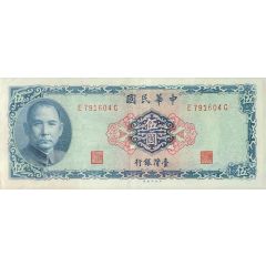 5 Yuan Bank of Taiwan