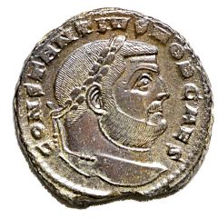 Follis - Constantius I SALVIS AVGG ET CAESS FEL KART, Carthago