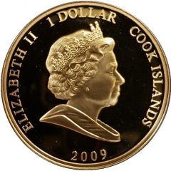 1 Dollar - Elizabeth II Saturn