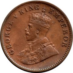 1/4 Anna - George V