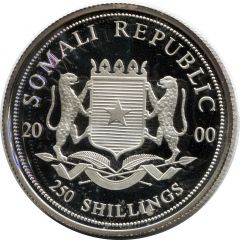 250 Shillings Rhinoceros